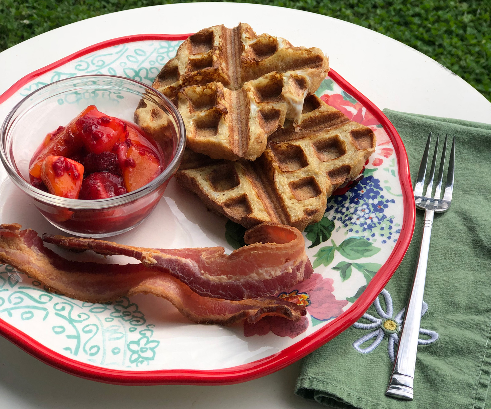 Easty to Make Waffle French Toast - Humorous Homemaking