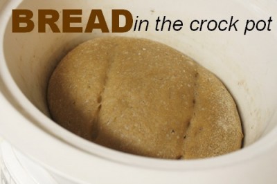 Crock Pot Bread Recipe - Artisan Bread in Five Minutes a Day